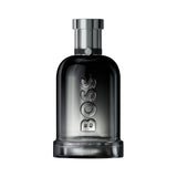 HUGO BOSS BOTTLED BEYOND fragrance bottle with silver cap and "BOSS" embossed on the glass.