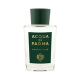 Acqua di Parma Colonia C.L.U.B. fragrance in a clear bottle with a green cap, elegant and refreshing scent.