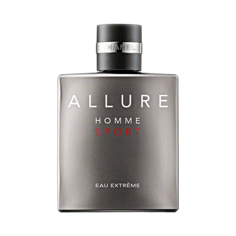 Chanel Allure Homme Sport Eau Extreme fragrance bottle.
