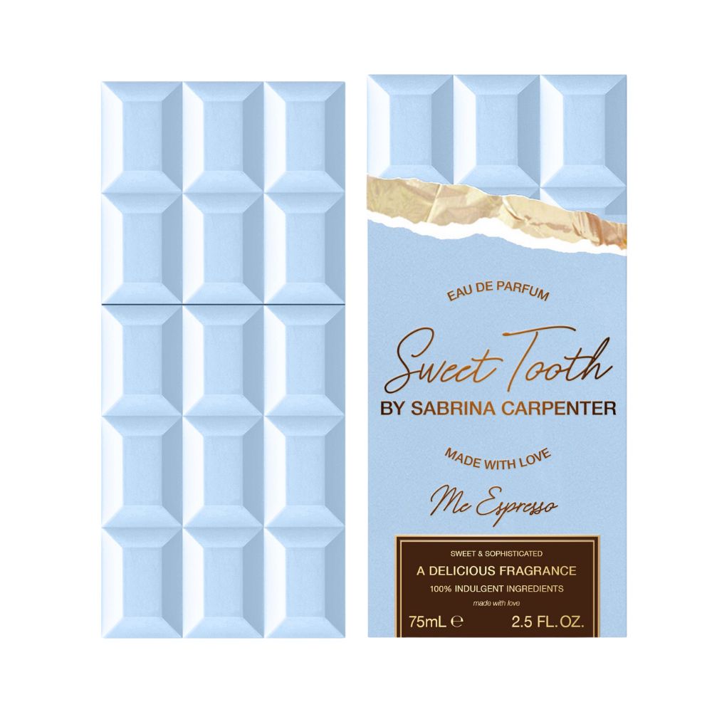 Sweet Tooth Me Espresso by Sabrina Carpenter perfume bottle.